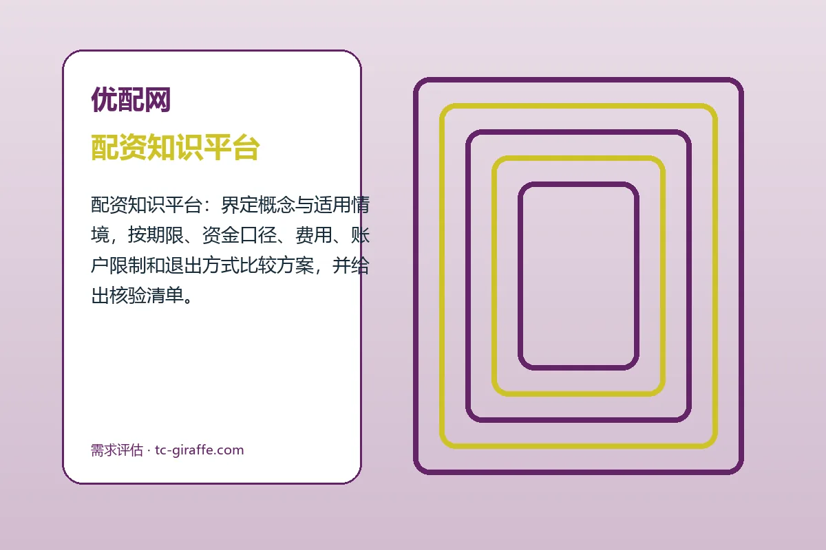 优配网配资知识平台与配资流程图解
